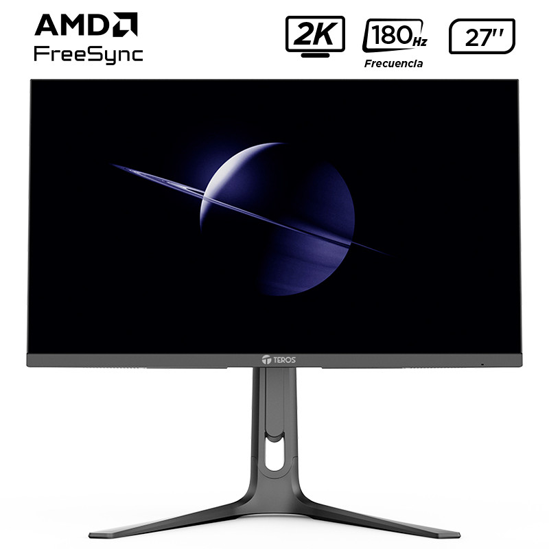Monitor Teros TE-2753G Gaming 27" Plano IPS QHD (2560 x 1440) 180Hz 1ms Ficha USA