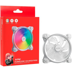 COOLER FAN XPG P/ GABINETE HURRICANE 120MM BLANCO ARGB