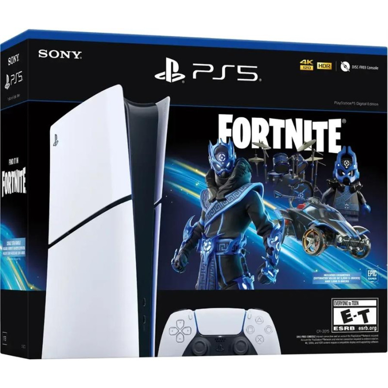 PLAYSTATION SONY PS5 DIGITAL EDITION FORTNITE 1TB + JOYSTICK