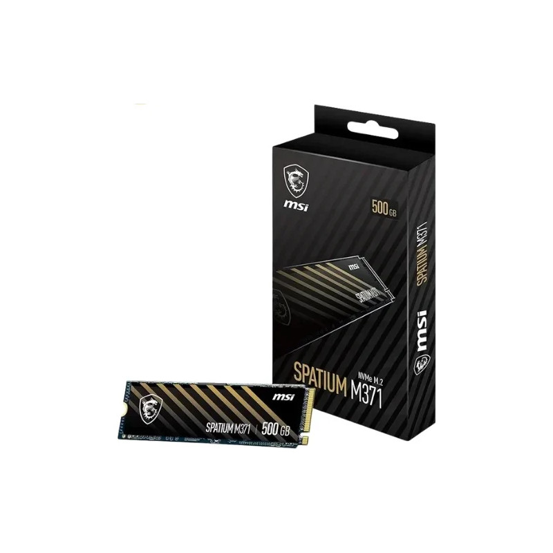 DISCO SSD M.2 NVME 500GB MSI SPANTIUM M371