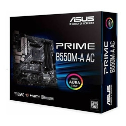 MOTHERBOARD ASUS AM4 PRIME B550M-A AC BOX M-ATX