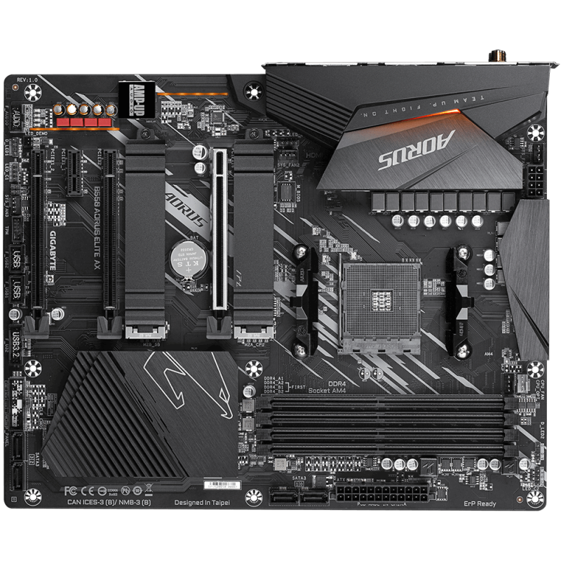 Motherboard GIGABYTE B550 AORUS ELITE AX sAM4 DDR4