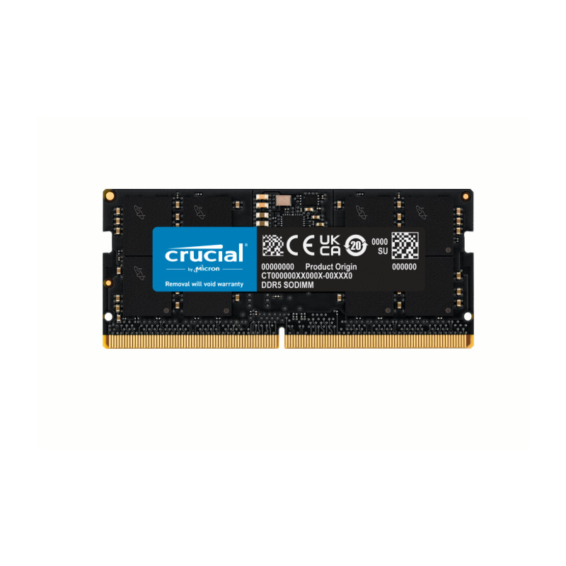 MEMORIA CRUCIAL DDR5 SODIMM 16GB 4800MHZ
