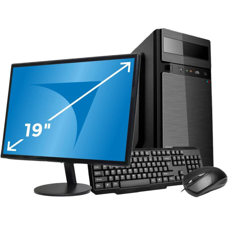 PC MAGNUMTECH AMD RYZEN 3 3200 DDR4 8GB SSD 240GB + MONITOR PHILIPS 19" FREEDOS