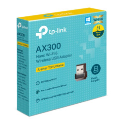 PLACA DE RED Archer TX1U Nano P.RedW USB AX300 Wifi 6 Dual band