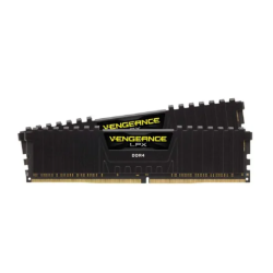 MEMORIA DDR4 CORSAIR 16GB (2X8GB) 2666 MHZ VENGEANCE LPX BLACK CL16