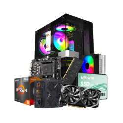 Pc Gamer Raptor AMD Ryzen 5-5500X3D 16G SSD 480Gb RTX 3060 12G PSU 750W 80+