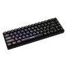 Teclado Raptor Fireclaw M68 Wireless Mecanico Retroiluminado Red Outemu