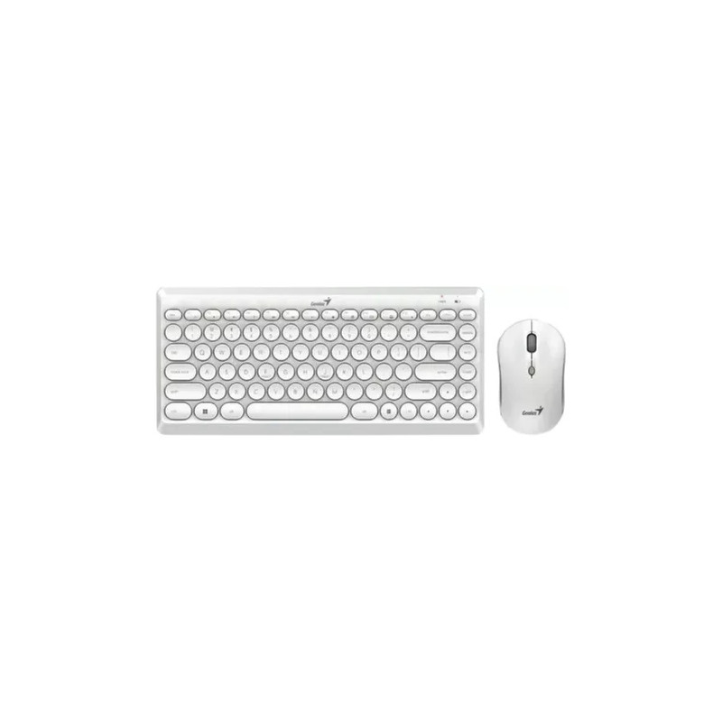 Teclado y Mouse Genius LuxeMate Q8000 white