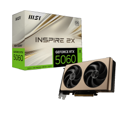 PLACA DE VIDEO VGA MSI GeForce RTX 5060 INSPIRE 2X OC 8G