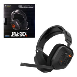 AURICULAR CORSAIR HS80 RGB WIRELESS W/SPATIAL AUDIO CALL OF DUTY BLACK OPS 6 EDITION