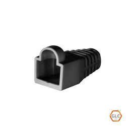 CAPUCHON RJ45 GLC x100 UNID NEGRO