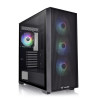 GABINETE THERMALTAKE H390 TG ARGB FAN*4 NEGRO 750W E-AT