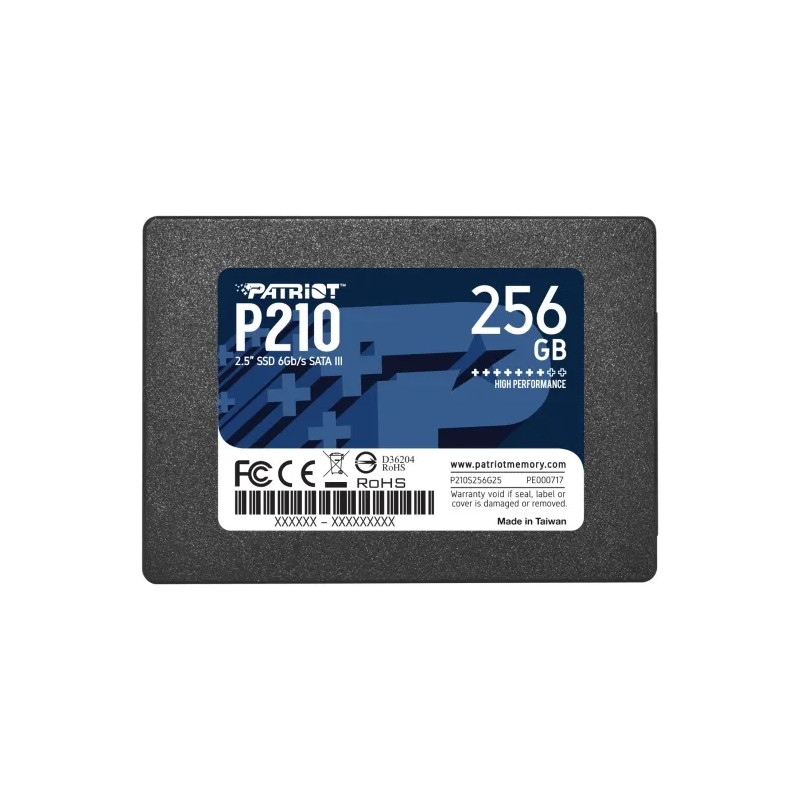 DISCO SSD PATRIOT P210 256GB SATA 2.5"