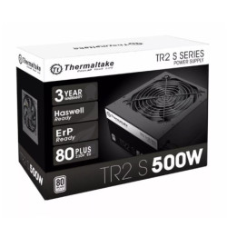 FUENTE 500W THERMALTAKE SMART WHITE 80 PLUS
