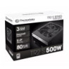 FUENTE 500W THERMALTAKE SMART WHITE 80 PLUS