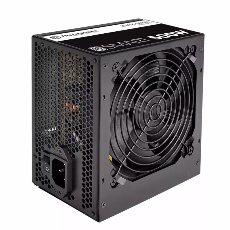 FUENTE 500W THERMALTAKE SMART WHITE 80 PLUS