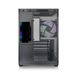 GABINETE THERMALTAKE VIEW 380 MID-TOWER TG X2 FAN ARGB X4 BLACK