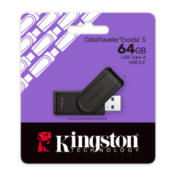 PENDRIVE KINGSTON DATA TRAVELER EXODIA S 64GB 3.2