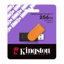 PENDRIVE KINGSTON DATA TRAVELER EXODIA S 256GB 3.2
