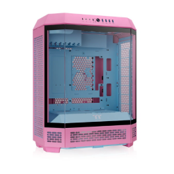 Gabinete TT The Tower 600 Mid-Tower TG x3 Fan x2 Bubble Pink