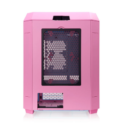 Gabinete TT The Tower 600 Mid-Tower TG x3 Fan x2 Bubble Pink