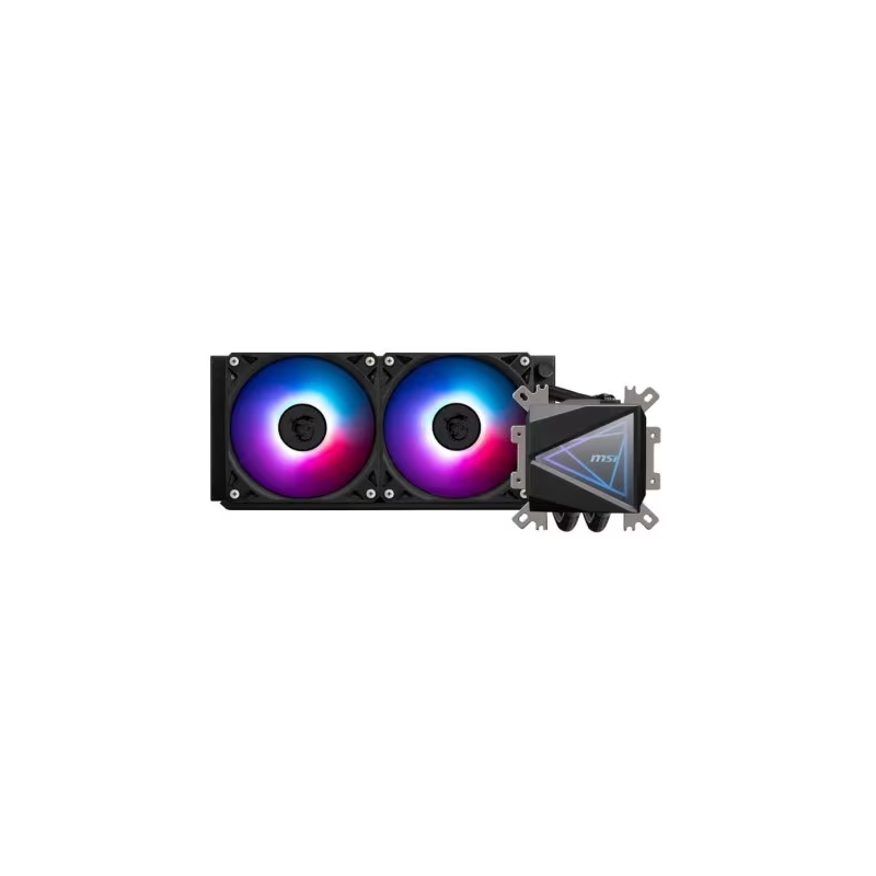 WATER COOLING MSI MAG CORELIQUID I240 2X CPU COOLER 240MM BLACK
