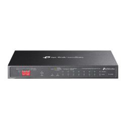 SWITCH 10P GIGABIT - 8 POE+ 1SFP-1UPLINK - CONMUTADO DS110GMP
