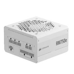 FUENTE CORSAIR RM750E 2025 750W CYBERNETICS PLATINUM FULL MODULAR PCIE 5.1 WHITE