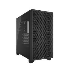 Gabinete Corsair 3000D Airflow Mid-Tower TG Fan x2 Black