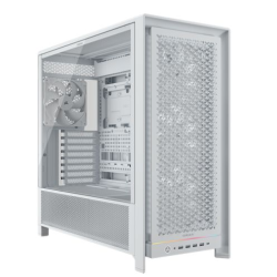 Gabinete Corsair FRAME 4000D Mid-Tower TG White FAN X3