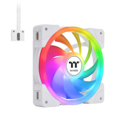 COOLER SWAFAN THERMALTAKE EX14 PREMIUM EDITION FAN ARGB X3 WHITE
