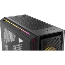 GABINETE CORSAIR ICUE LINK 5000T LX RGB MID-TOWER FAN X3 BLACK