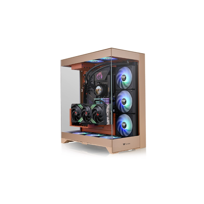 GABINETE THERMALTAKE CTE 550 MID-TOWER TG X3 GRAVEL SAND