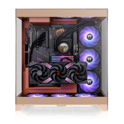 GABINETE THERMALTAKE CTE 550 MID-TOWER TG X3 GRAVEL SAND