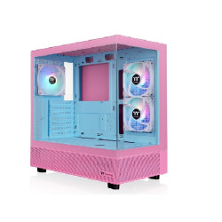 Gabinete thermaltake View 270 Plus Mid-Tower TG x2 Fan ARGB x3 BUBBLE PINK
