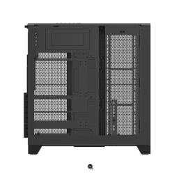 GABINETE THERMALTAKE VIEW 390 AIR MID- TG CURVO FAN X2 BLACK