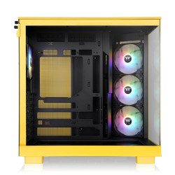 GABINETE THERMALTAKE VIEW 380 XL MID-TOWER TG X2 FAN ARGB X1 REVERSE FAN X3 BUMBLEBEE
