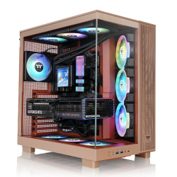 GABINETE THERMALTAKE VIEW 380 XL MID-TOWER TG X2 FAN ARGB X1 REVERSE FAN X3...