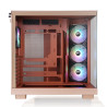 GABINETE THERMALTAKE VIEW 380 XL MID-TOWER TG X2 FAN ARGB X1 REVERSE FAN X3 GRAVEL SAND