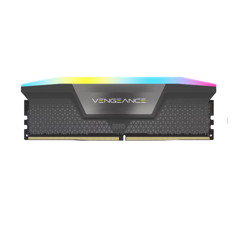 MEMORIA DDR5 CORSAIR 16GB 5600 MHZ VENGEANCE RGB AMD EXPO & INTEL XMP CL40