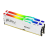 MEMORIA DDR5 KINGSTON 32GB (2X16GB) 5600 MHZ FURY BEAST WHITE RGB EXPO