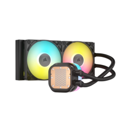 WATER COOLING CORSAIR ICUE LINK TITAN 240 RX RGB 2X CPU COOLER 240MM BLACK