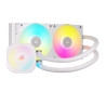 WATER COOLING CORSAIR ICUE LINK TITAN 240 RX RGB 2X CPU COOLER 240MM WHITE