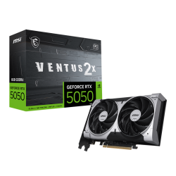PLACA DE VIDEO VGA MSI GEFORCE RTX 5050 VENTUS 2X OC 8G