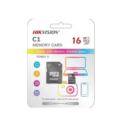 TARJETA MICRO SD 16GB HIKVISION CLASE 10