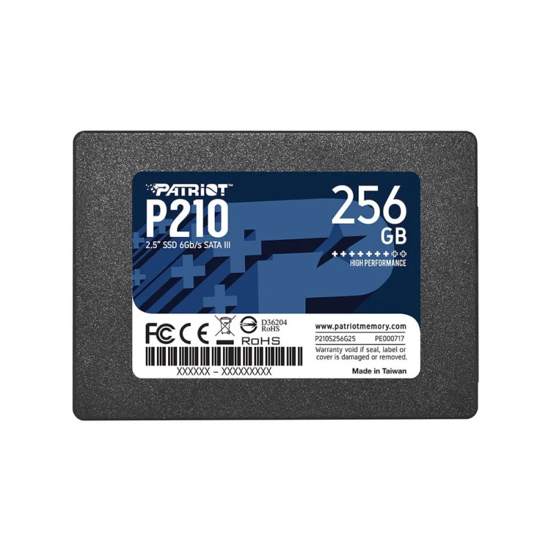 DISCO SSD PATRIOT 256GB P210 SATA 2.5`