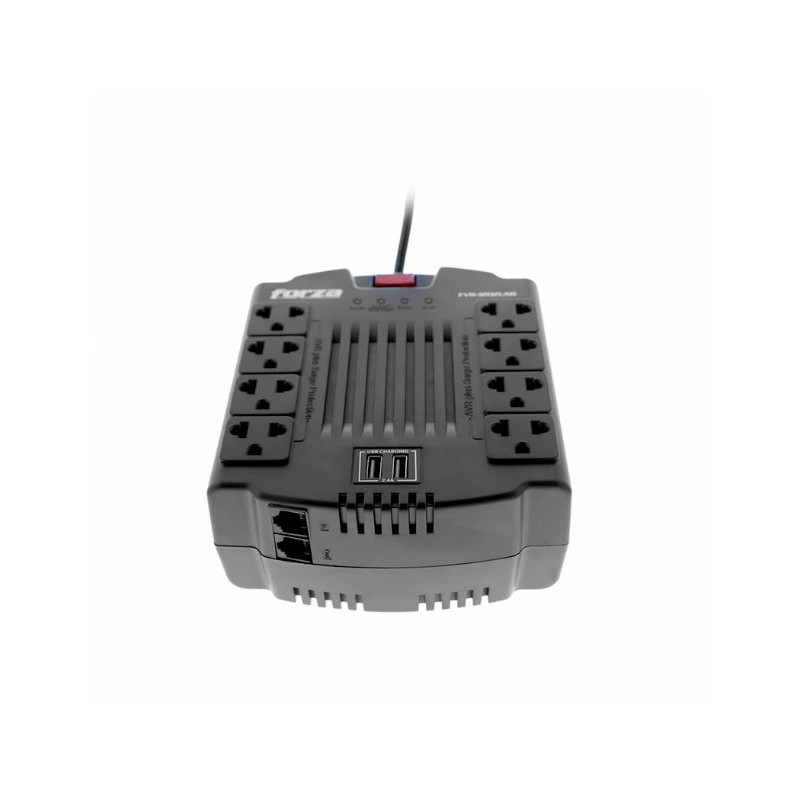 ESTABILIZADOR FORZA FVR-1202USB-A REG 1200VA/600W