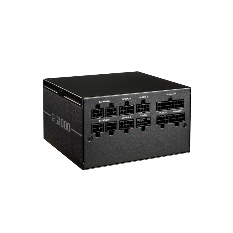 Fuente Cooler Master Elite Gold 1000 Full Modular A/AR Cord