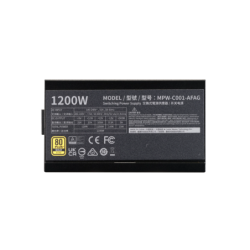 Fuente Cooler Master Elite Gold 1200 Full Modular A/AR Cord